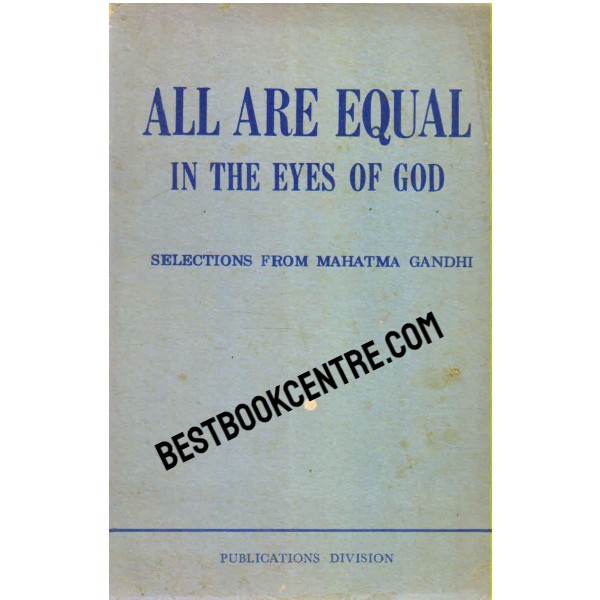 All are Equal in the Eyes of God